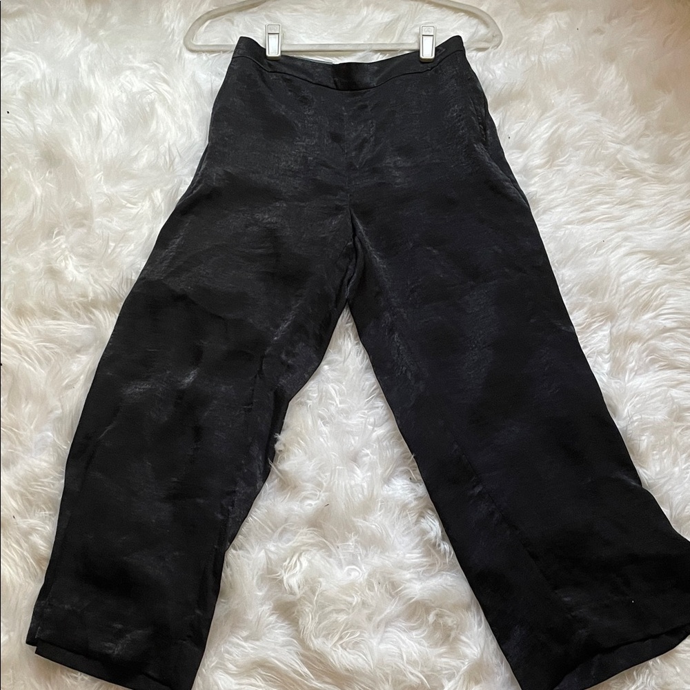 Banana Republic Black Wide Leg Pants